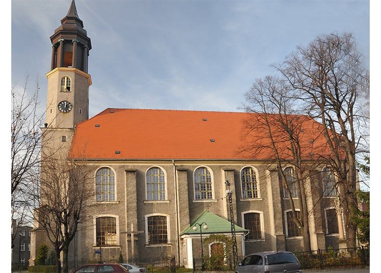 LUBAWKA - kościół Wniebowzięcia NMP