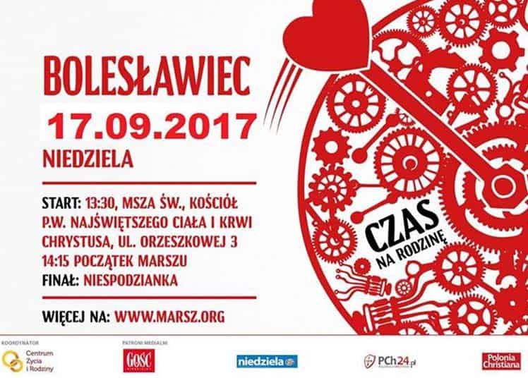 Marsz dla Życia i Rodziny w Bolesławcu