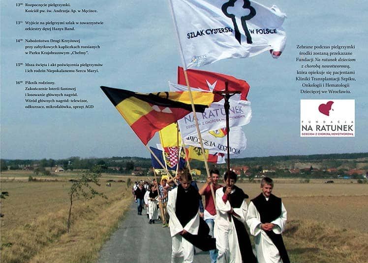 Pielgrzymka na Górzec z darem serca