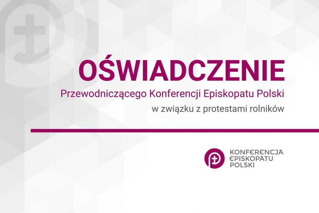 Przewodniczący Episkopatu o dramacie rolników