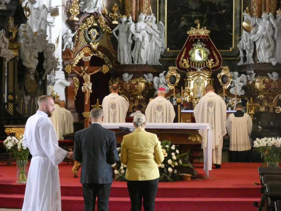 Przed nowym rokiem szkolnym katecheci spotkali się w Krzeszowie