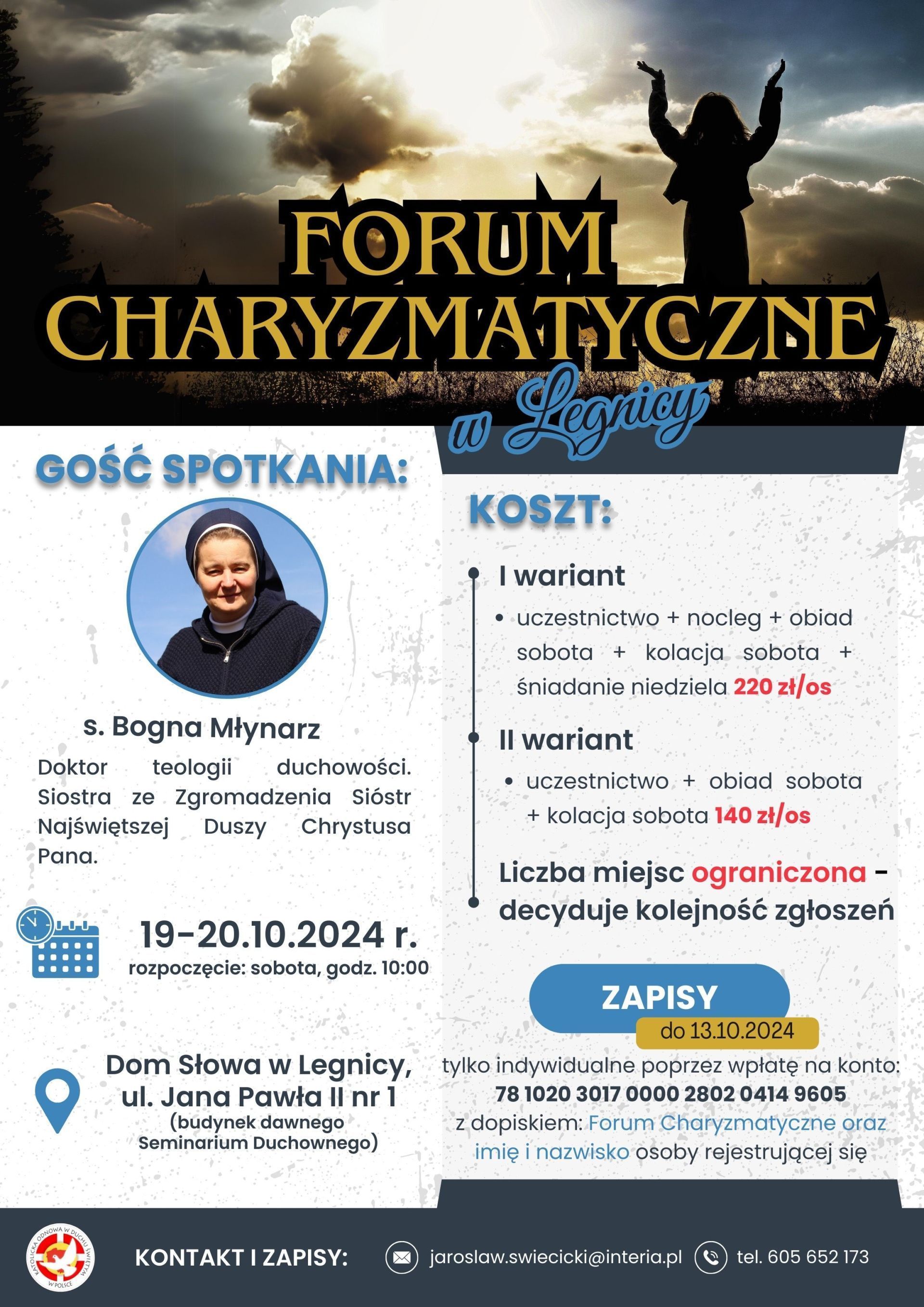 Przed nami III Forum Charyzmatyczne. Zaproszenie