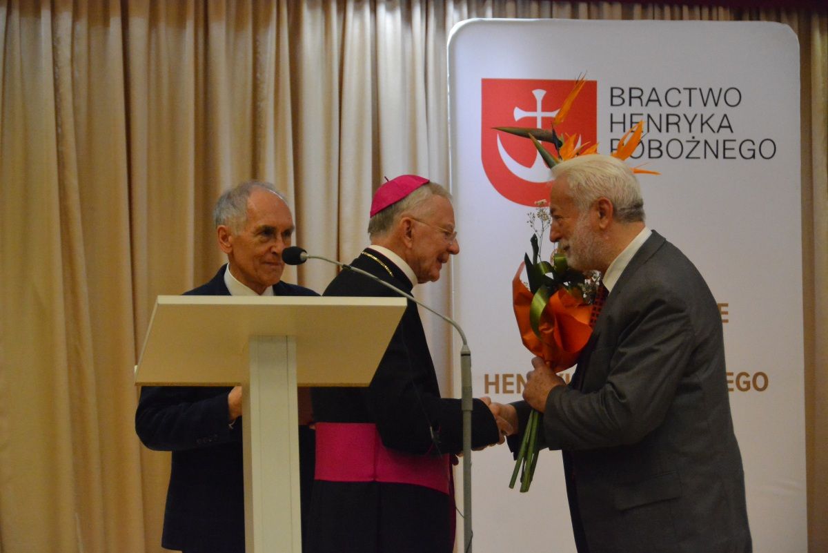 Abp Marek Jędraszewski odebrał nagrodę im. Henryka Pobożnego.