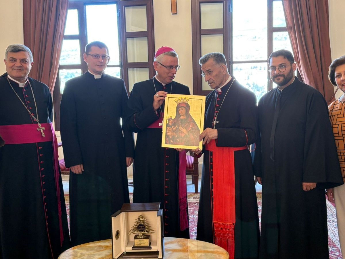 Bp Andrzej Siemieniewski z wizytą w Libanie