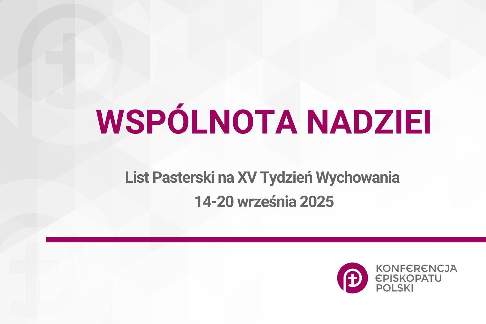 Religia w szkole jest konstytucyjnym prawem uczniów i rodziców –  List na XV Tydzień Wychowania