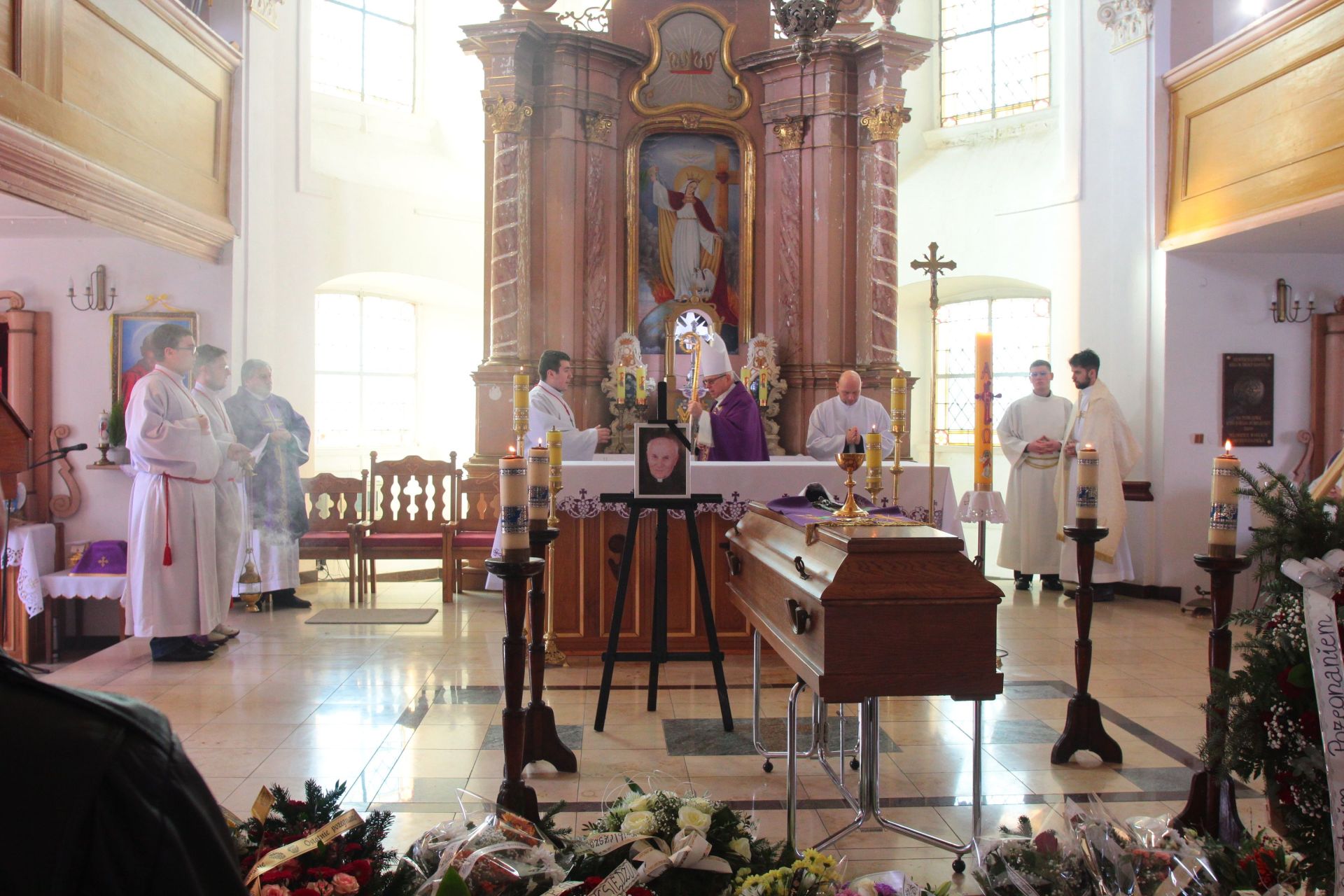 Pogrzeb śp. ks. Emila Młynarskiego